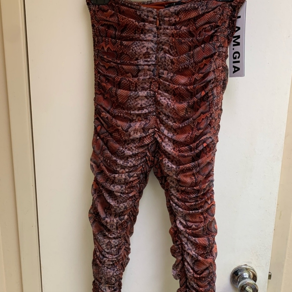 I.AM.GIA snakeprint Pants
